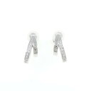 ミキモト ダイヤモンド イヤリング 0.14CT【中古】