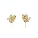 K18YG ダイヤモンド イヤリング 0.36CT【中古】