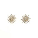 K18YG ダイヤモンド ピアス 0.40CT【中古】