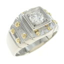 PT/K18YG ダイヤモンド リング 0.514CT【中古】