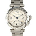 カルティエ パシャC GMT W31029M7 SS 自動巻【中古】