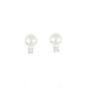 ミキモト アコヤパール ピアス 8.3mm【中古】