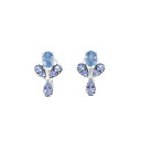 タサキ アクアマリン ピアス 2.05CT【中古】