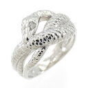 PT スネーク ダイヤモンド リング 0.02CT【中古】(4)