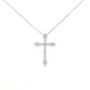 PT クロス ダイヤモンド ネックレス 0.50CT【中古】(4)