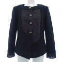 シャネル CHANEL ノーカラージャケット【中古】