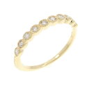 アガット ダイヤモンド リング 0.11CT【中古】