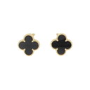 ヴァンクリーフ&アーペル ヴィンテージアルハンブラ ピアス【中古】