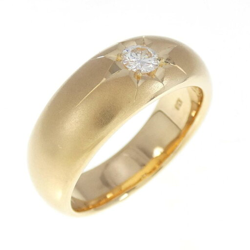 K18YG ダイヤモンド リング 0.20CT【中古】 K18YG ダイヤモンド リング 0.20CT【中古】