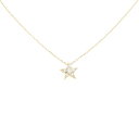 スタージュエリー スター オブ スターズ ネックレス 0.06CT【中古】