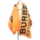 バーバリー BURBERRY MUFFLER【中古】