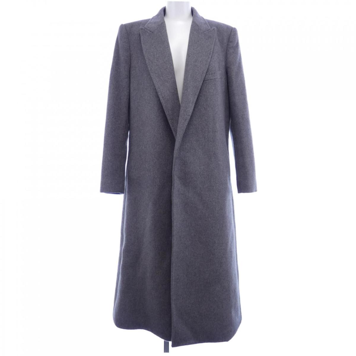 CELINE セリーヌ チェスターコート 紺xグレー 4601824Y0025 CELINE セリーヌ チェスターコート 紺xグレー 4601824Y0025