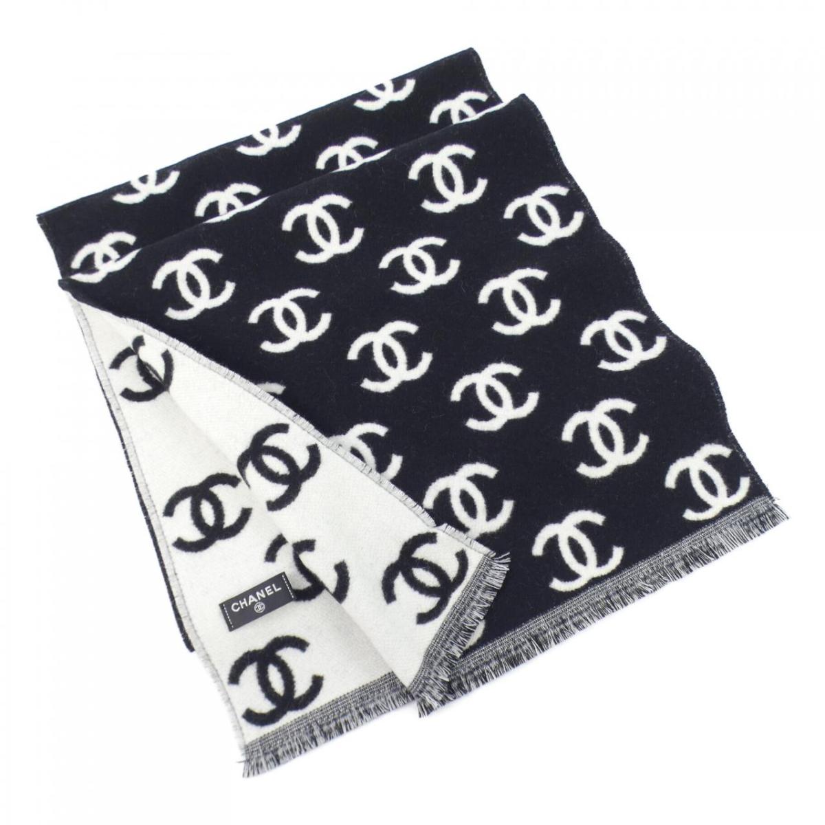 シャネル CHANEL MUFFLER【中古】