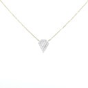 マリハ インディアン インスピレーション シールド ネックレス 0.13CT【中古】