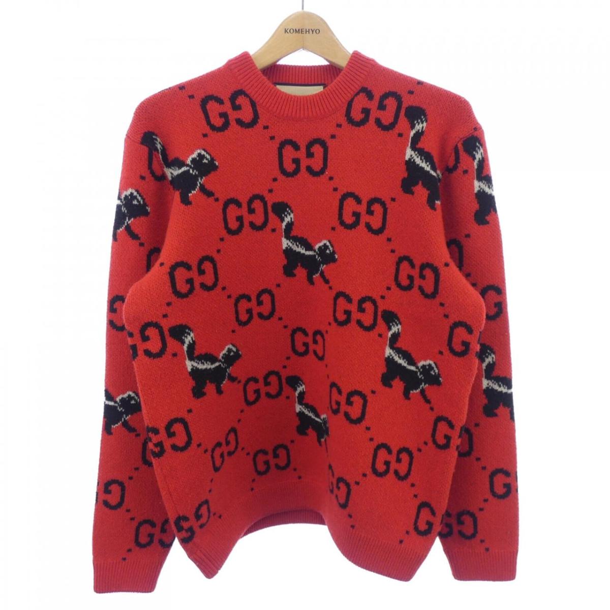 楽天市場】Gucci グッチ(カラーレッド)(ニット・セーター 楽天市場】Gucci グッチ(カラーレッド)(ニット・セーター