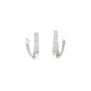K18WG ダイヤモンド イヤリング 0.20CT【中古】