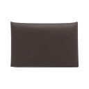 【未使用品】エルメス カルヴィ 064954CK カードケース【中古】