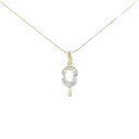 K18YG クオーツ ネックレス 3.31CT【中古】
