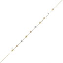 750スリーカラー クロス ブレスレット【中古】