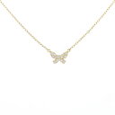 アーカー バタフライ ネックレス 0.06CT【中古】