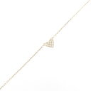 アーカー ハートパヴェ ブレスレット 0.05CT【中古】