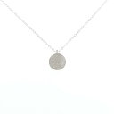 K18WG ダイヤモンド ネックレス 0.03CT【中古】