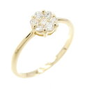 【リメイク】K18YG ダイヤモンド リング 0.20CT【中古】(4)