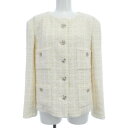 シャネル CHANEL ノーカラージャケット【中古】