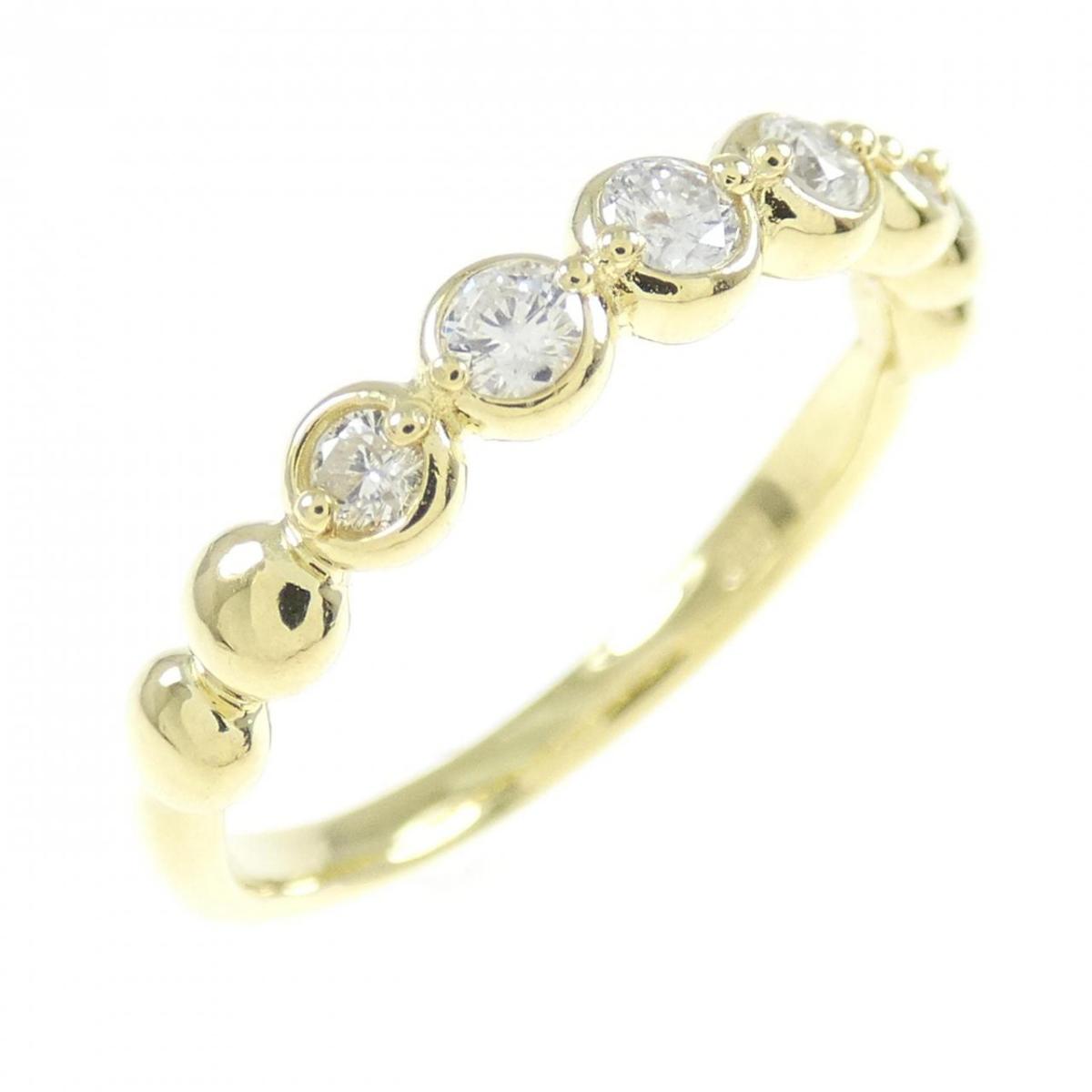 【KOMEHYO】 K18YG ダイヤモンド リング 0.2CT【中古】 【コメ兵】