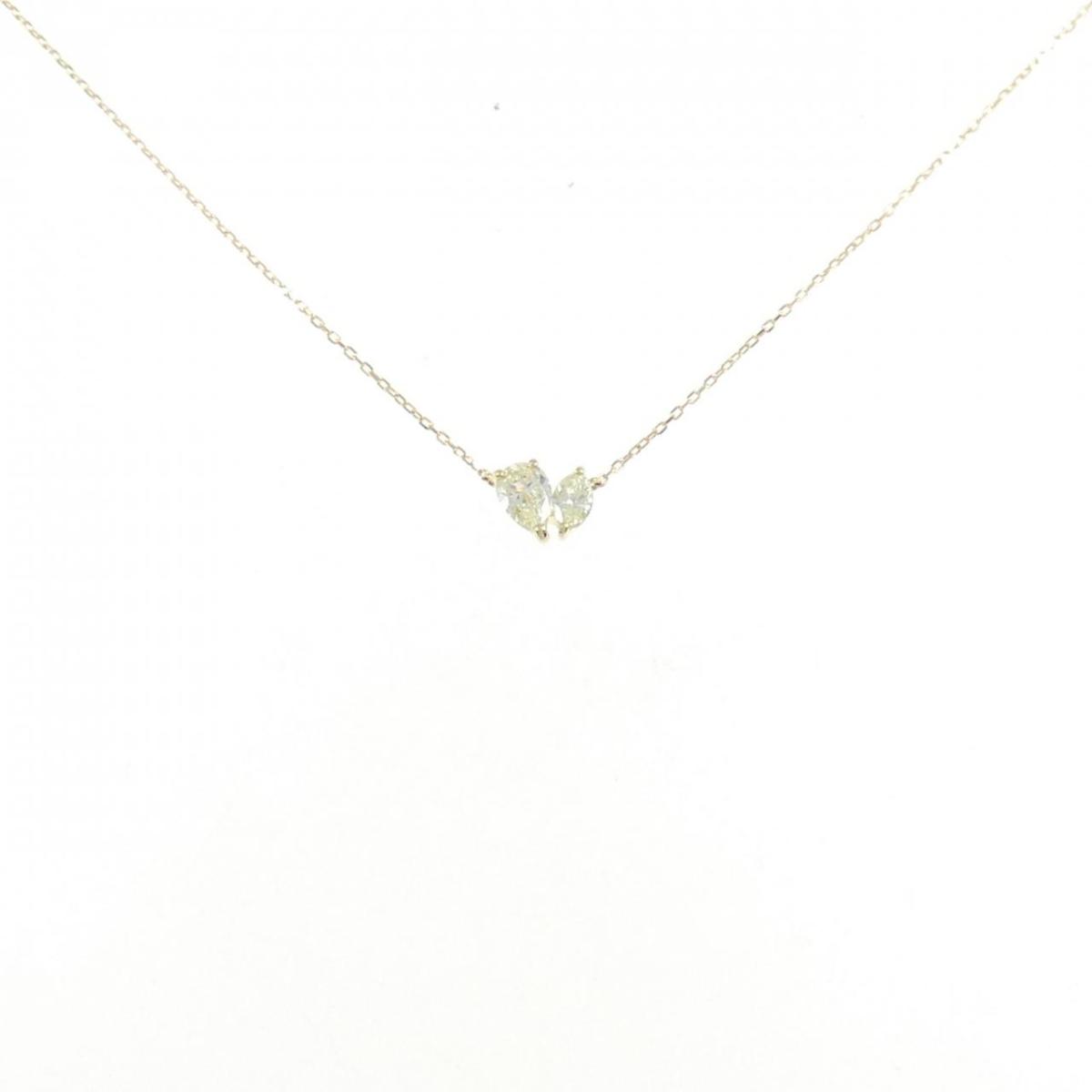 【KOMEHYO】 【新品】K18YG ダイヤモンド ネックレス 0.30CT【新品】 【コメ兵】