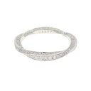 グラフ スパイラル パヴェ リング【中古】