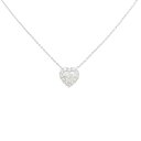 グラフ ハート ダイヤモンド ネックレス 0.71CT F VS1【中古】