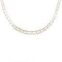 K18PG ダイヤモンド ネックレス 10.72CT【中古】(4)