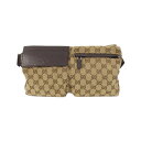 【ヴィンテージ】グッチ 28566 ウエストバッグ【中古】