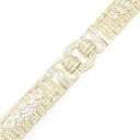 K18YG/K18WG ダイヤモンド ブレスレット 10.80CT【中古】