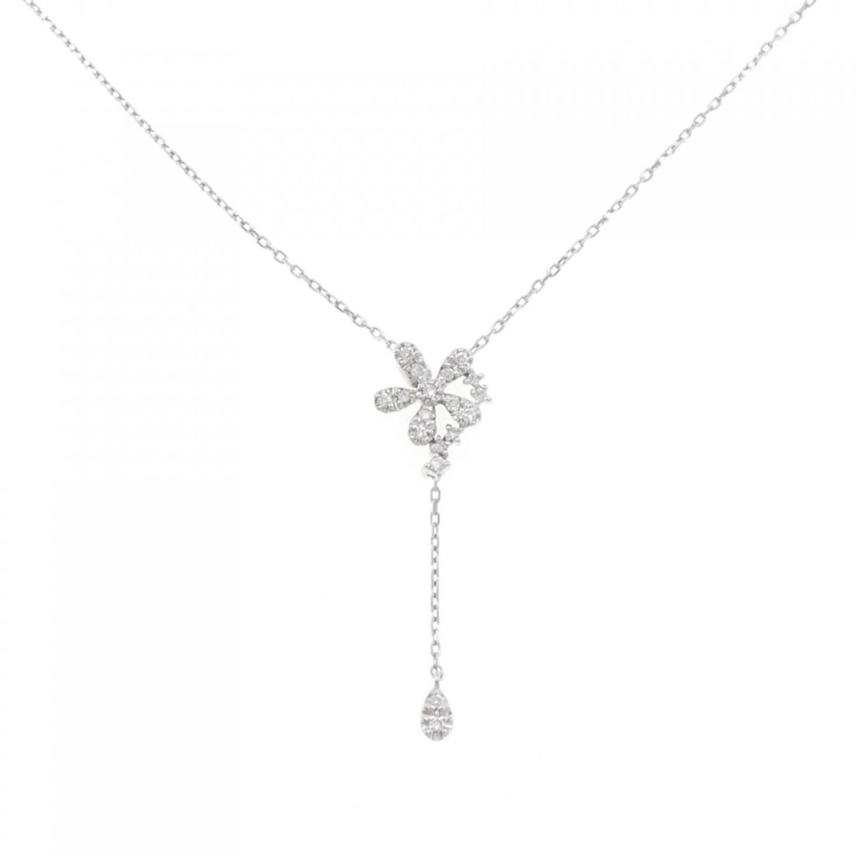 【KOMEHYO】 ヴァンドーム フラワー ダイヤモンド ネックレス【中古】 【コメ兵】