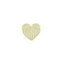 ビジュードエム ハートピアス ピアス 0.16CT 片耳【中古】(4)
