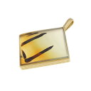 アルビジア メノウ ペンダント 14.40CT【中古】