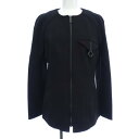 エルメス HERMES ノーカラージャケット【中古】