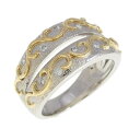 ヤマサキユミコ ダイヤモンド リング 0.12CT【中古】