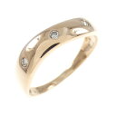 K10PG ダイヤモンド リング 0.05CT【中古】