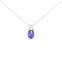 K18WG タンザナイト ネックレス 1.21CT【中古】