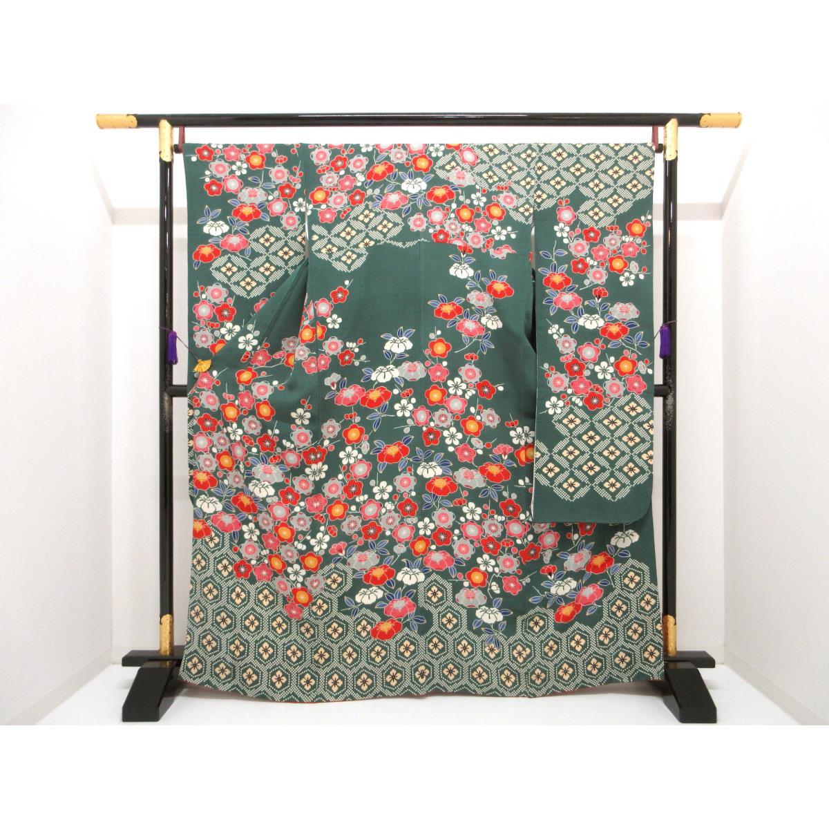 振袖【栗山吉三郎】【中古】