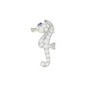 チャー サファイヤ ブローチ 0.03CT【中古】