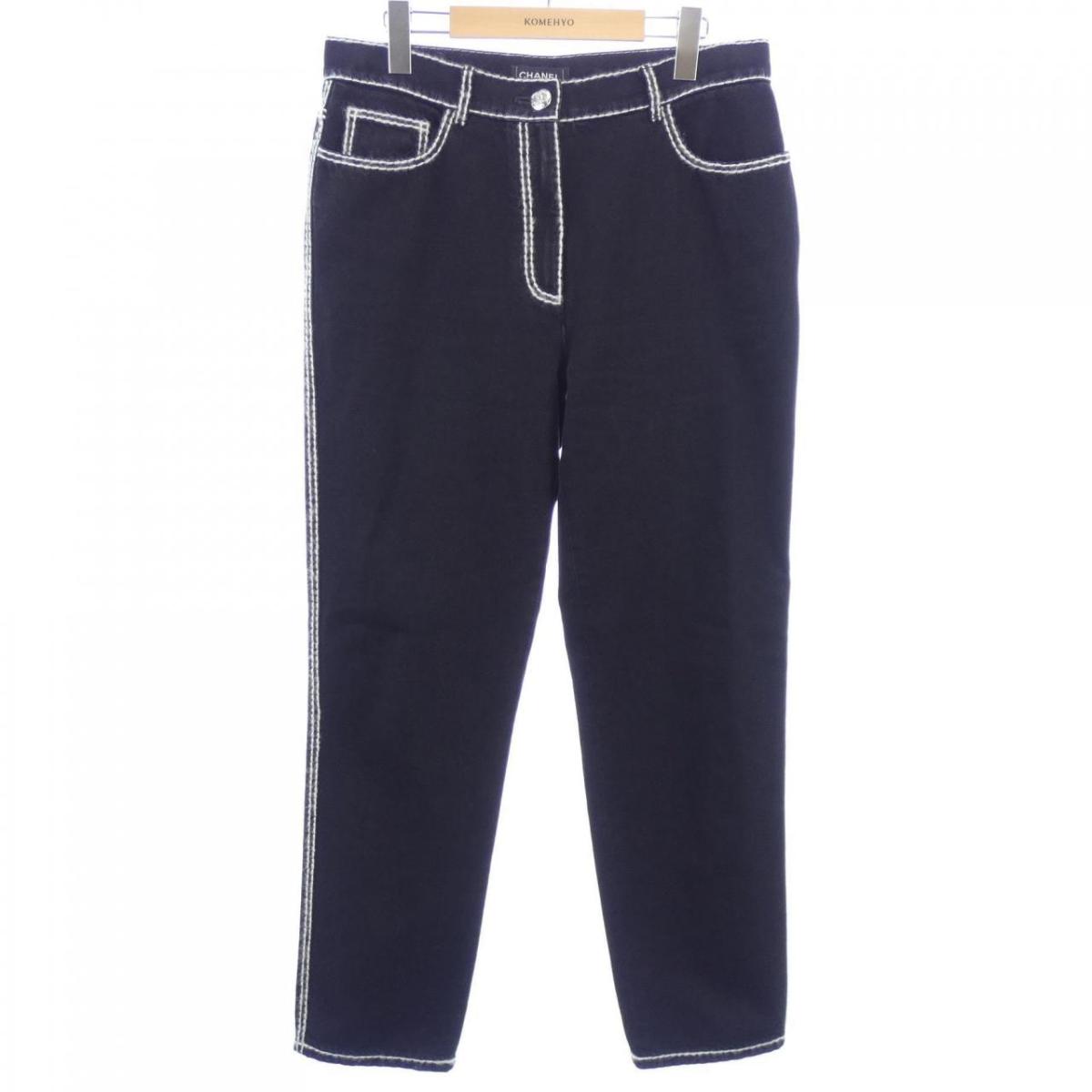 CHANEL シャネル パンツ(その他) 黒 36(XS位) 4100124Y0021 CHANEL シャネル パンツ(その他) 黒 36(XS位) 4100124Y0021