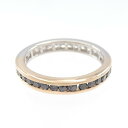 K18WG/K18PG フルエタニティ ダイヤモンド リング 0.50CT【中古】