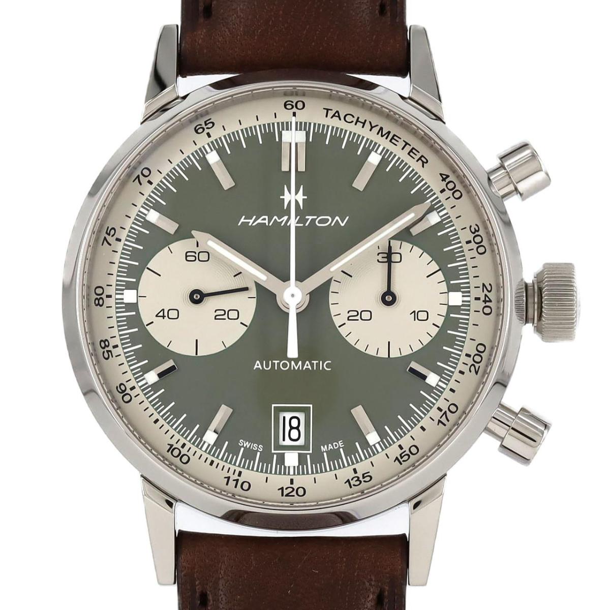 【新品】ハミルトン イントラマティックオートクロノ H384160/H38416560 SS 自動巻【新品】