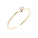 アガット ダイヤモンド リング 0.03CT【中古】