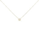 アガット ダイヤモンド ネックレス 0.07CT【中古】