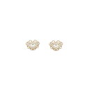 エテ ハート ダイヤモンド ピアス【中古】